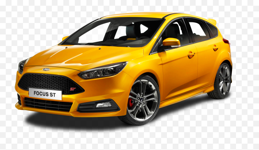 Ford Focus St Yellow Car Png Image - 2015 Ford Focus St,Taxi Cab Png
