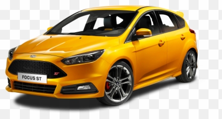 Ford Focus St Yellow Car Png Image - 2015 Ford Focus St,Taxi Cab Png