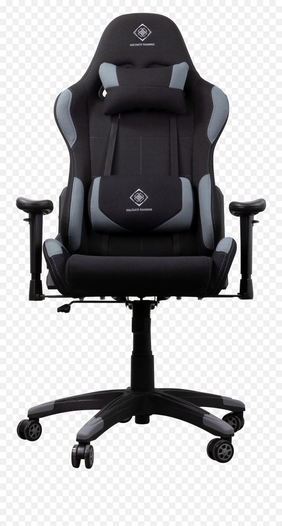 Nylon Gaming Chair With Neck Pillow - Deltaco Gaming Chair Png,Gaming Chair Png