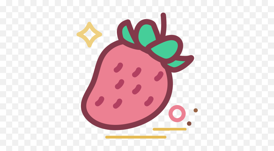 Strawberry Vector Icons Free Download In Svg Png Format - Girly,Strawberry Icon