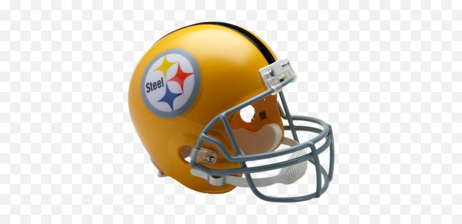 Pittsburgh Steelers Mini Vsr4 Throwback - Detroit Lions Helmet History Png,Steelers Png
