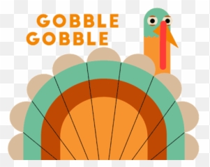 Thanksgiving Turkey Sticker - Gobble png