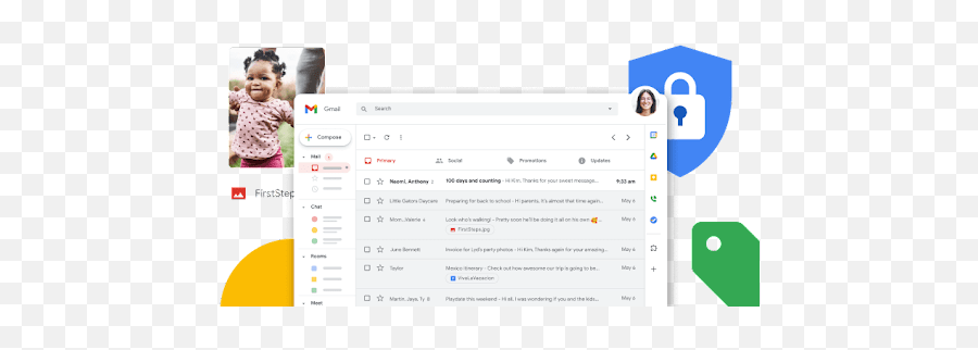 Gmail Free Private U0026 Secure Email Google Workspace - Dot Png,Gmail Calendar Icon