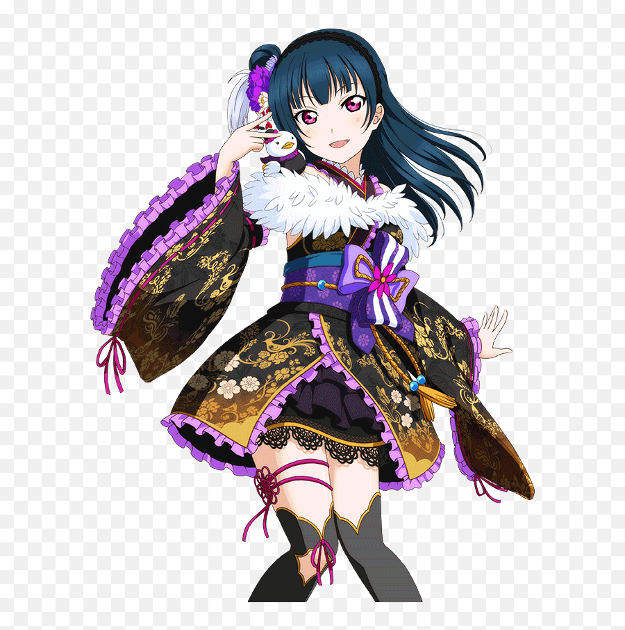 Love Live Sif Turn Your Favorite Aqours Sr Into Figures - Love Live Yohane Card Png,Love Live Png