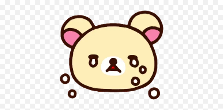 Rillakumma Sticker Pack - Stickers Cloud Korilakkuma Png,Korilakkuma Icon