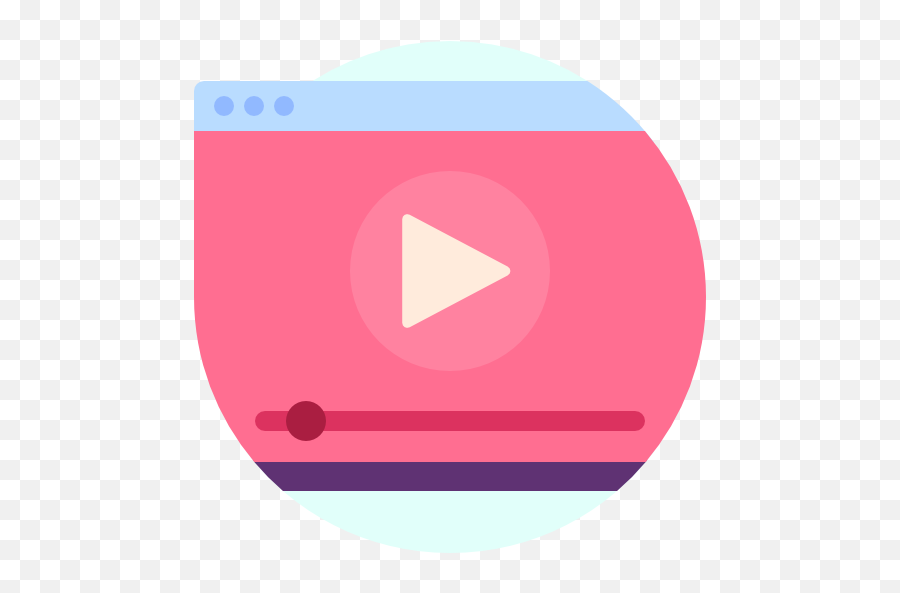 Video Clip - Free Multimedia Icons Dot Png,Pink Youtube Icon