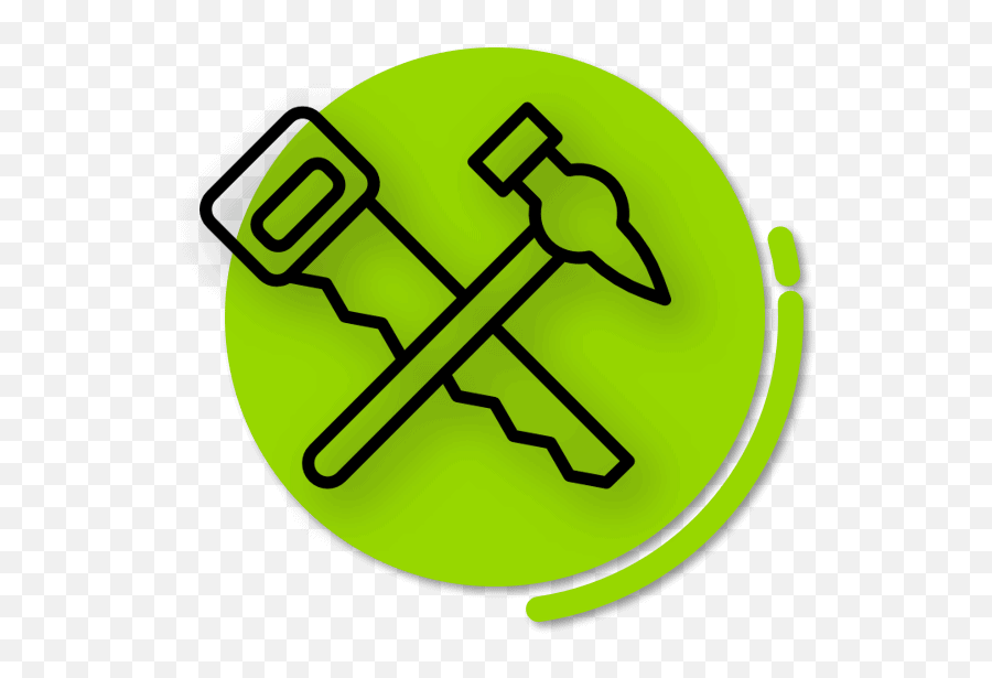 Achieve A 55 Return - Usher Group Sledge Hammer Clipart Black And White Png,Repairman Icon
