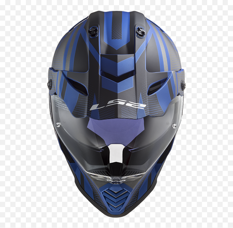 Enduro Helmet Ls2 Mx436 Pioneer Evo Master Matt Black Blue - Ls2 Mx436 Pioneer Evo Png,Icon Gt Helmet