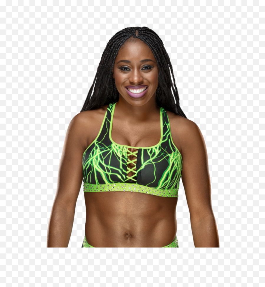 Stanning Png - Naomi Wwe Championship Png,Aj Lee Png