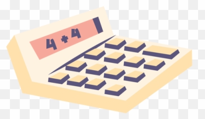 Calculator Flat Icon Transparent Png U0026 Svg Vector - Office Equipment