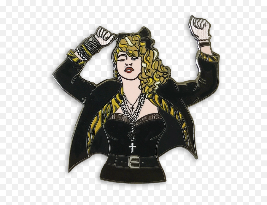 Patti Lapel - Madonna Lapel Pin Full Size Png Download Illustration,Madonna Png