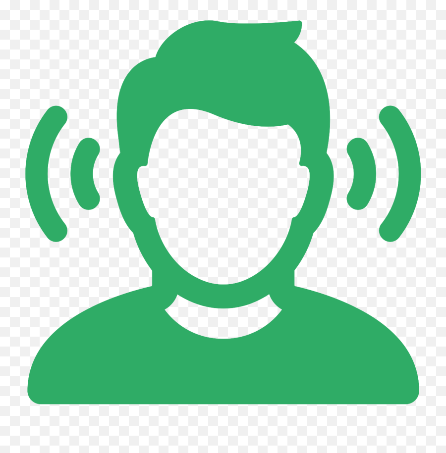 Noun Listen 753141 2fac66 - Hearing Listen Icon Png Clipart Person Listen Icon,Hear Icon