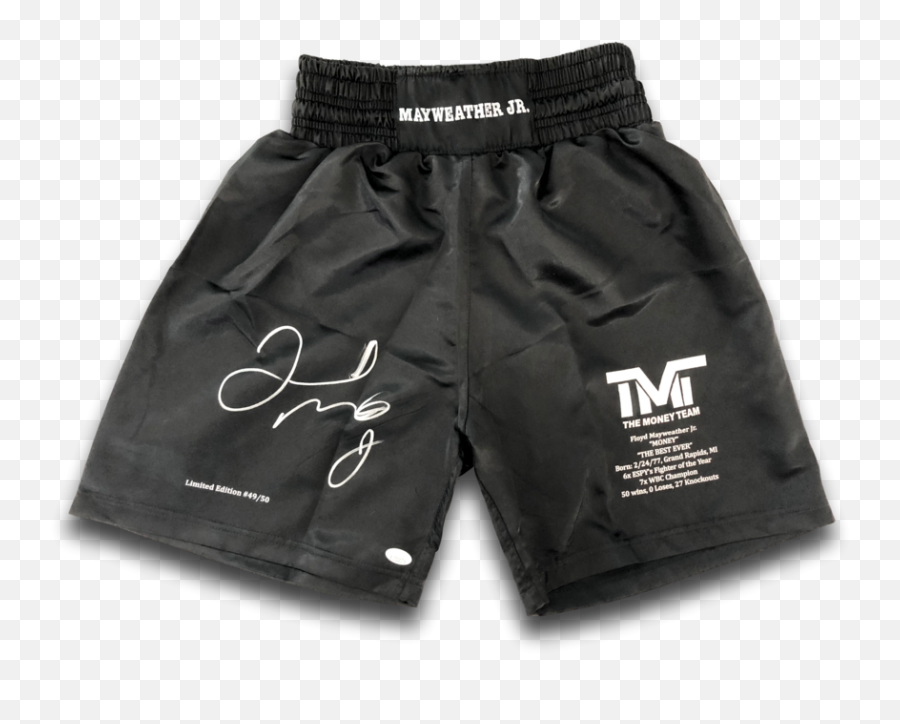 Floyd Mayweather Jr Signed L - Board Short Png,Floyd Mayweather Png