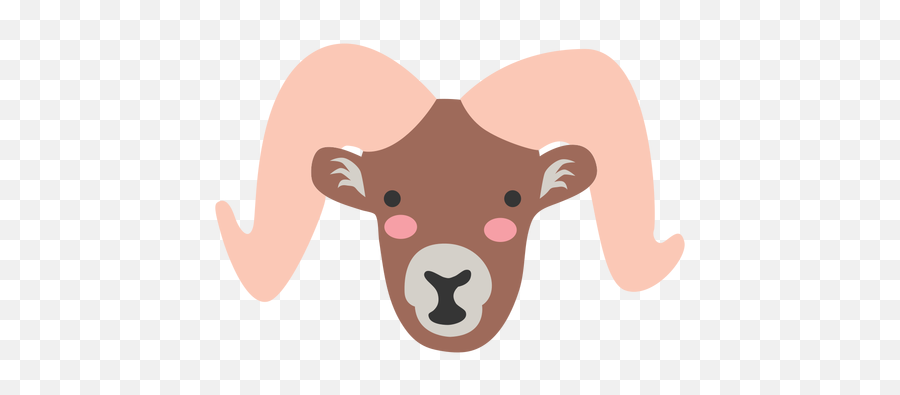 Goat Head Cute Transparent Png U0026 Svg Vector - Animal Figure,Goat Icon Png