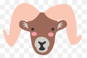 Goat Head Cute Transparent Png U0026 Svg Vector - Animal Figure,Goat Icon Png