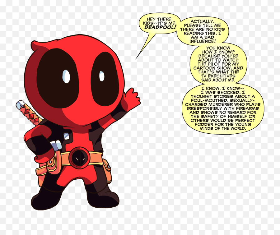 Deadpool Drawing Movie App Scene - Cute Deadpool Png Full Cute Drawings Of Deadpool,Deadpool Png