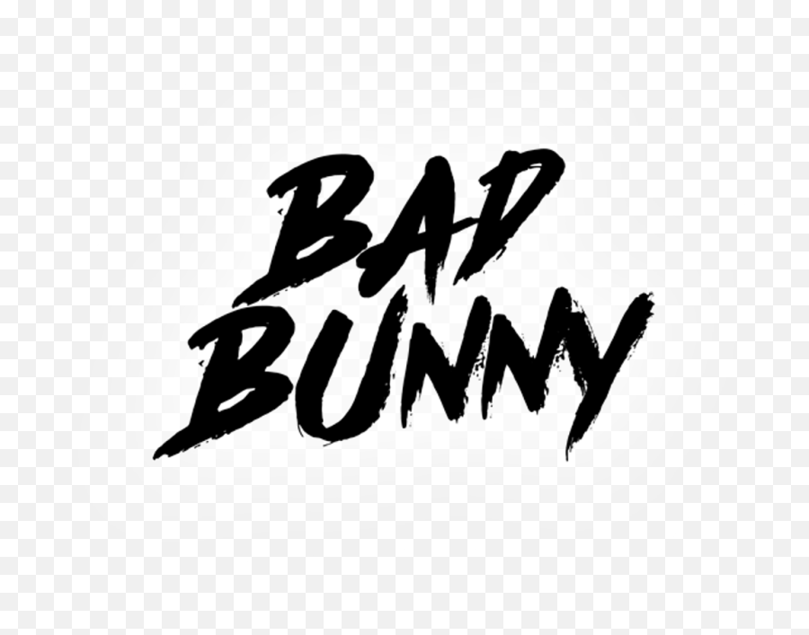 Silhouette Of Bad Bunny Png Image - Calligraphy,Bad Bunny Png