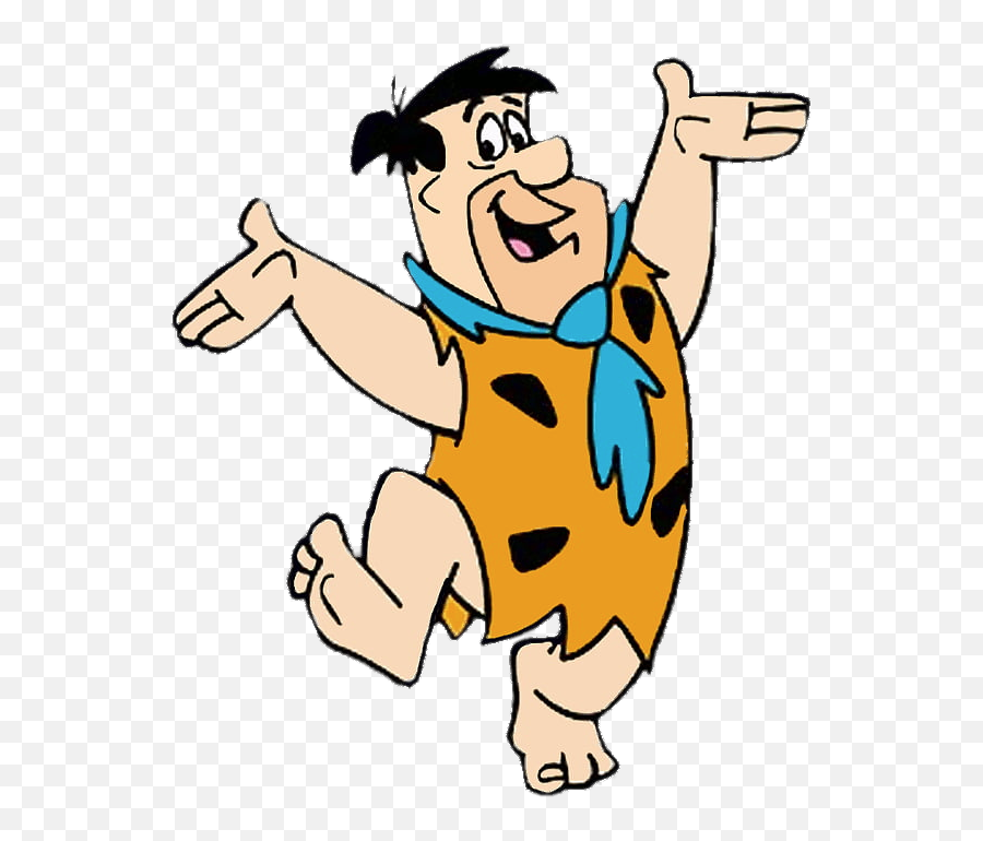 Check Out This Transparent Fred Flintstone Happy Png Image