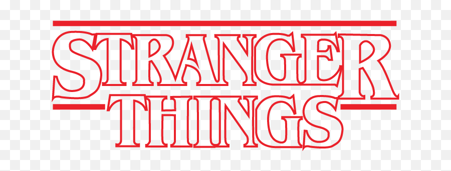 Stranger Things - Stranger Things Logo Hd Png,Stranger Things Logo Png
