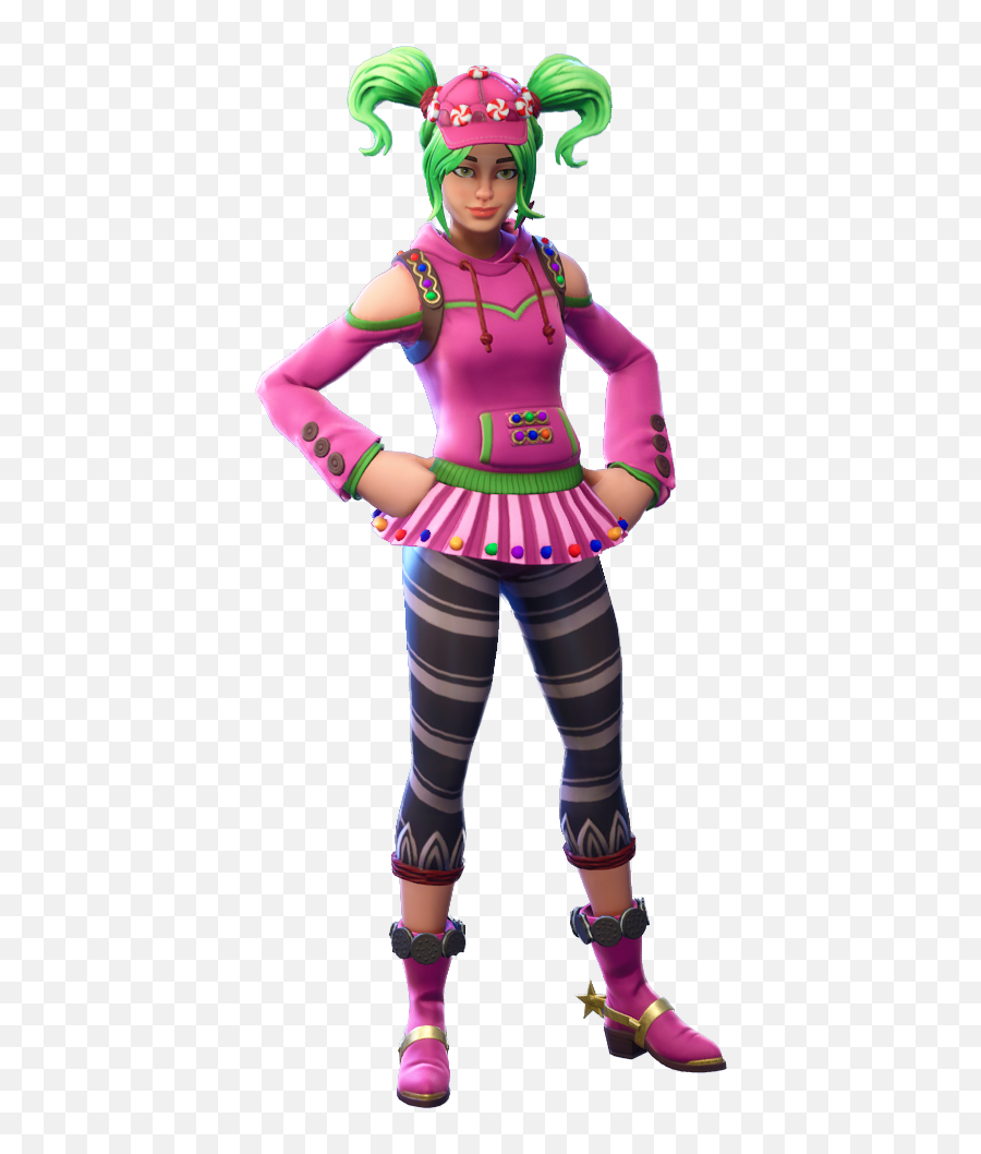 Zoey Outfits Fortnite Skins Tattoo Ink - Fortnite Zoey Png,Purple Skull Trooper Png