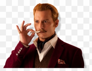 Download Mortdecai Character - U201c Johnny Depp Tickle Png Aristocrat Mustache,Johnny Depp Png