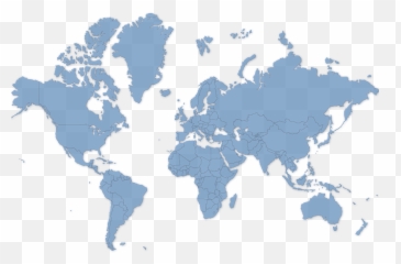 Globe Home Page - GLOBEgov Silhouette World Map Outline png