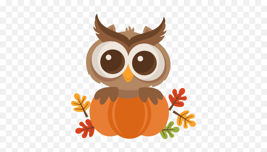 Owl Clip Art - Fall Owl Png,Fall Clipart Png