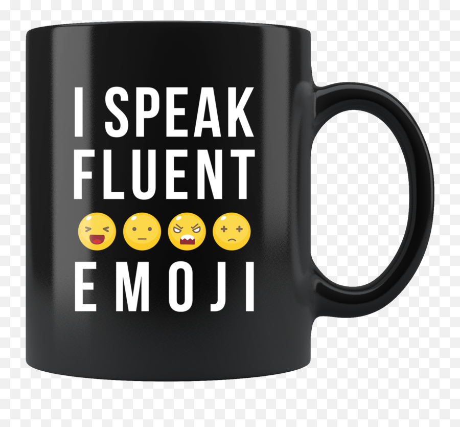 Emoji 11oz Black Coffee Mug Png Image - Beer Stein,Coffee Emoji Png