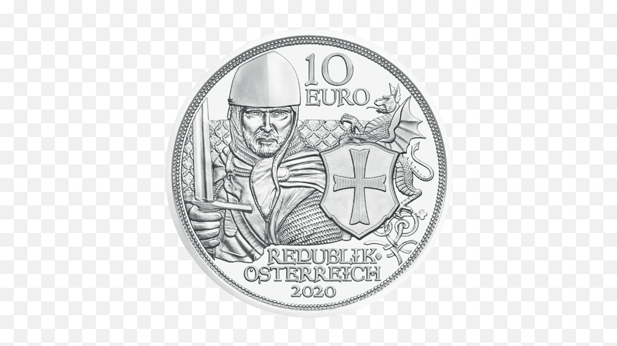 Silver Coin Courage - 10 Euro Coin 2020 Png,Silver Coin Png