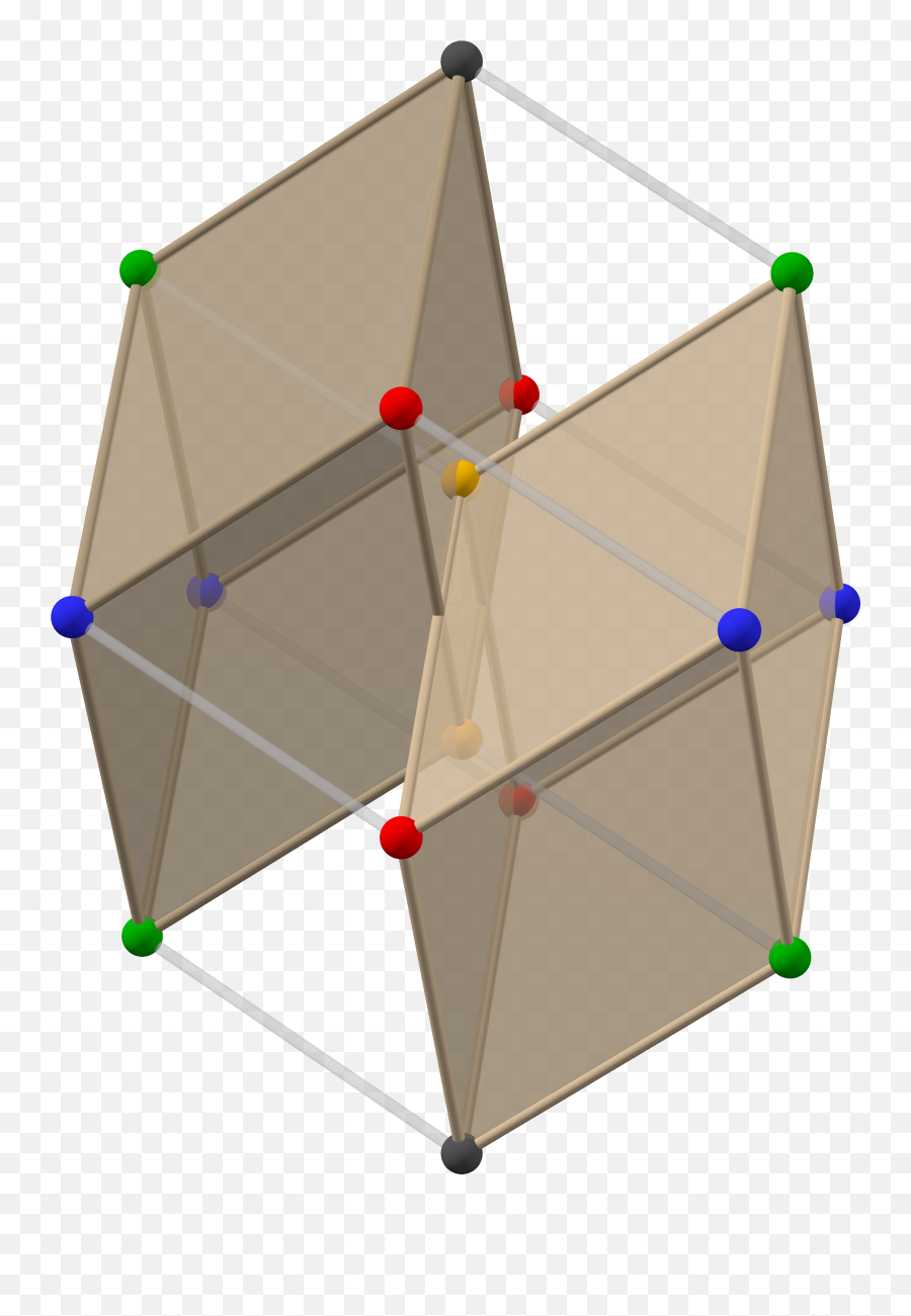 Filegolden Rhombohedra In Bilinski Dodecahedron 0 Acute - Tent Png,Gold Triangle Png