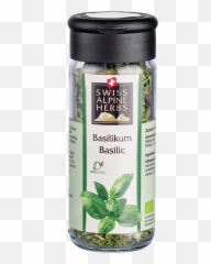 Organic Basil 8g - Swiss Alpine Herbs Png,Basil Png