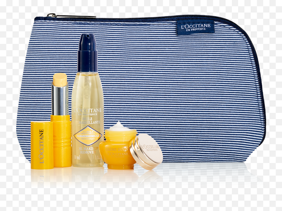 Youthful Glow Travel Set Skin Care Lu0027occitane - Handbag Png,Yellow Glow Png