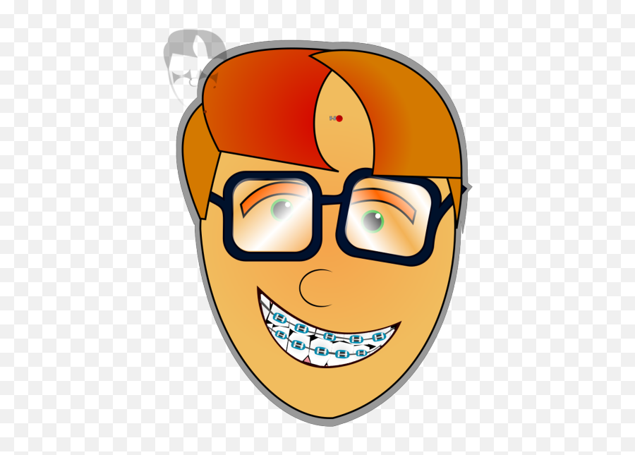 Nerd Guy Svg Clip Arts Download - Download Clip Art Png Nerd Cartoon With Glasses,Nerd Png