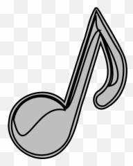 Music Notes Clip Art Free Download Clipart - Clipartix Notes Gray png