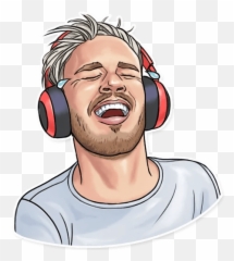 Pewdiepie Png Image Background - Pewdiepie Sticker Telegram,Pewdiepie Png