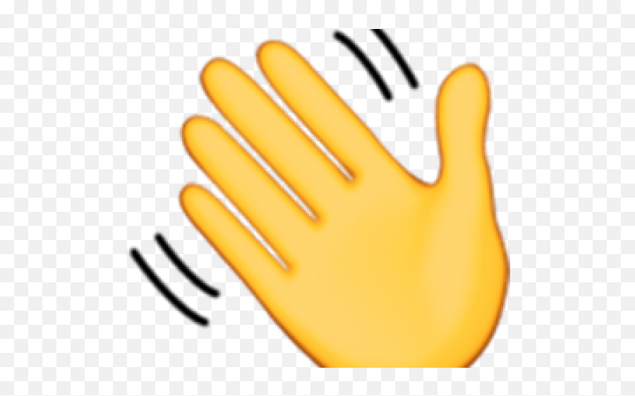 Waving Hand Emoji No Background - Emoji Hand Waving Bye Png,Boi Hand Transparent