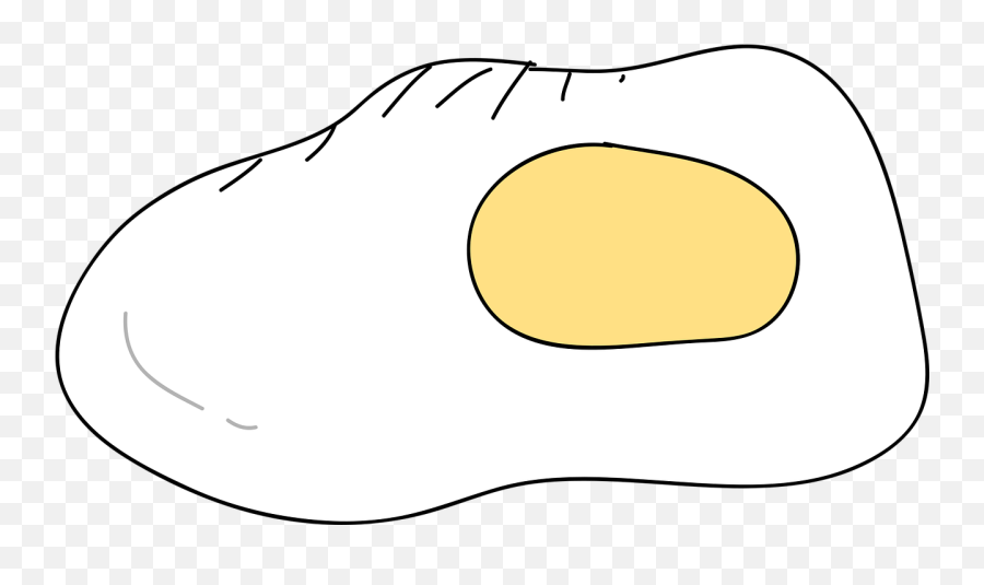 Sunny Side Egg Emoji - Clip Art Png,Egg Emoji Png