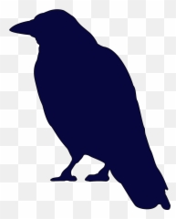 Crow Logo Png Download - Crow Silhouette,Crow Logo