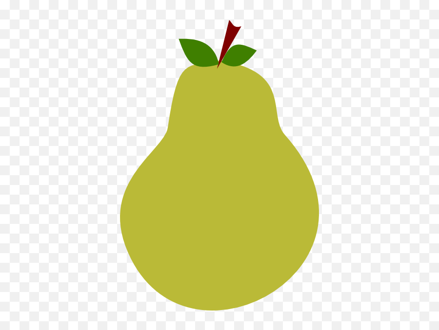 Pear - Green Pear Clipart Png,Pears Png