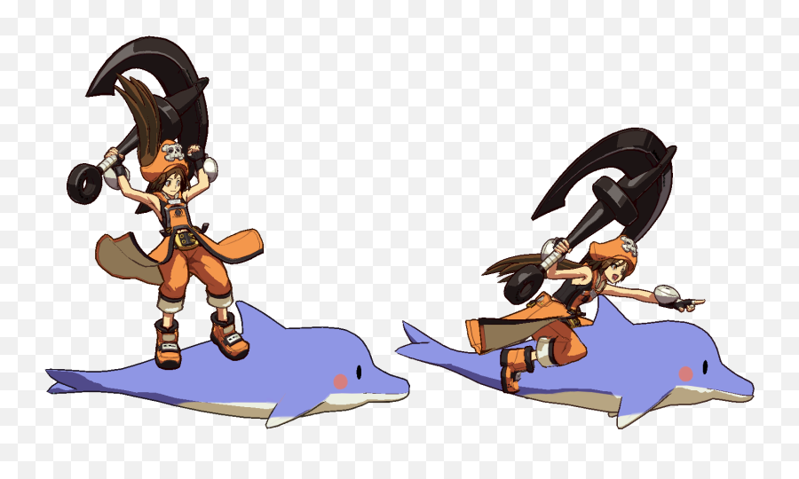 Ggxrd May Hopondolphin - Guilty Gear May Dolphin Clipart Guilty Gear Xrd Rev 2 May Png,Guilty Gear Logo