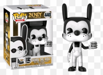 Bendy And The Ink Machine - Boris The Wolf With Beans Us Pop Vinyl Bendy And The Ink Machine Png,Bendy And The Ink Machine Logo