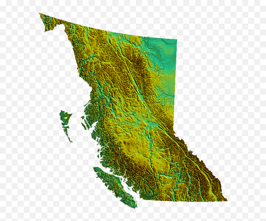 Filebc - Reliefpng Wikipedia Cariboo Mountains Map,Mountain Range Png