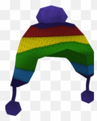 Rainbow Warmer Winter Hat - Pom Pom Hat Transparent Background Png,Winter Hat Png