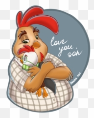 Download Hd Fan Art Of Chicken Little - Happy Png,Chicken Little Png