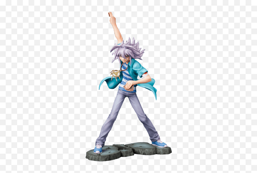 Download Hd Yu Gi Oh - 17 Yami Bakura Pvc Artfxj Figure Yu Gi Oh Figurine Bakura Png,Yami Yugi Png