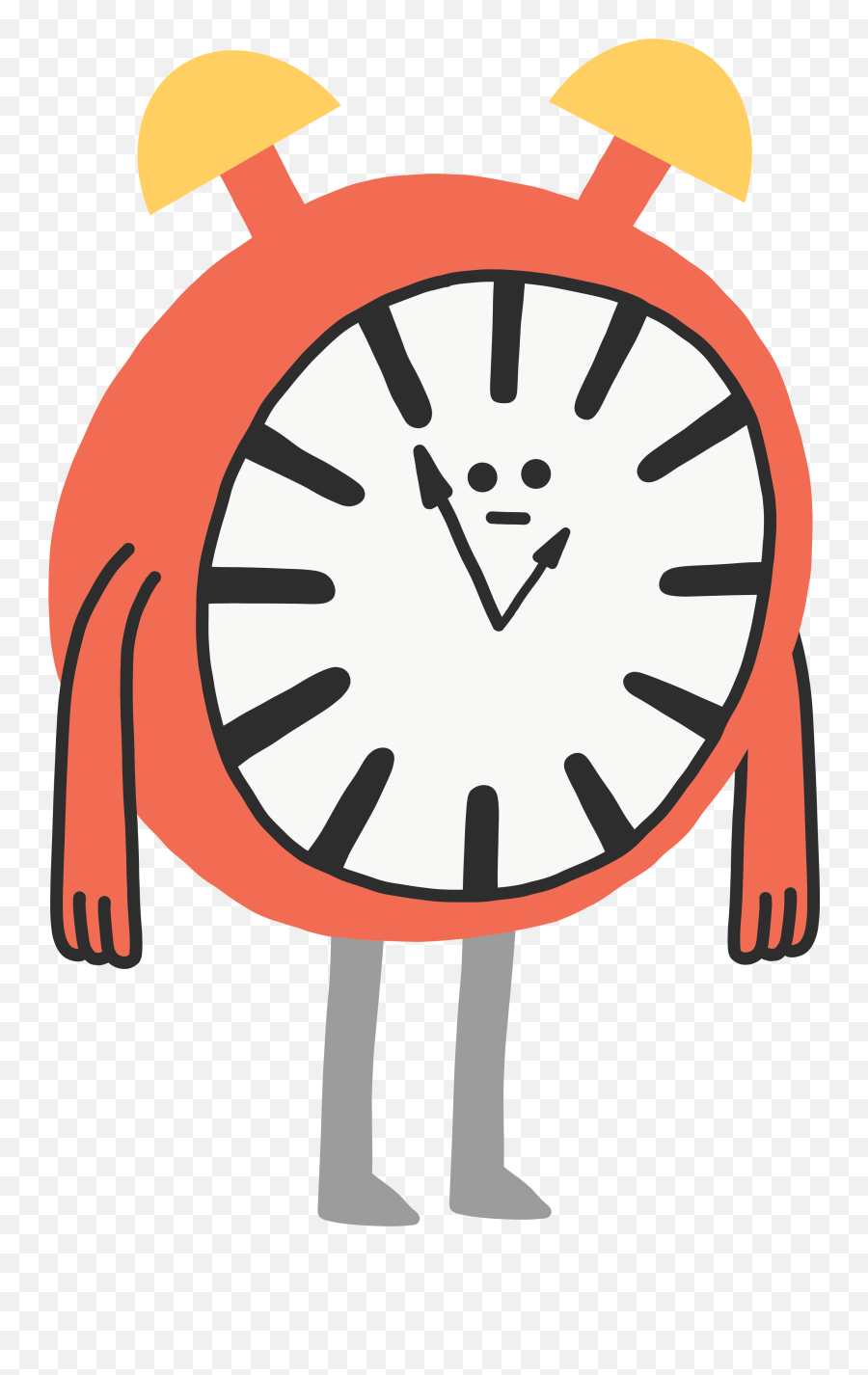 Clock Clipart Animation - Clock Cartoon Png Gif Transparent Cute Clock Gif Transparent,Clock Clipart Transparent