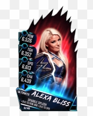Alexa Bliss - Wwe Supercard Portrait Pack Png,Alexa Bliss Png