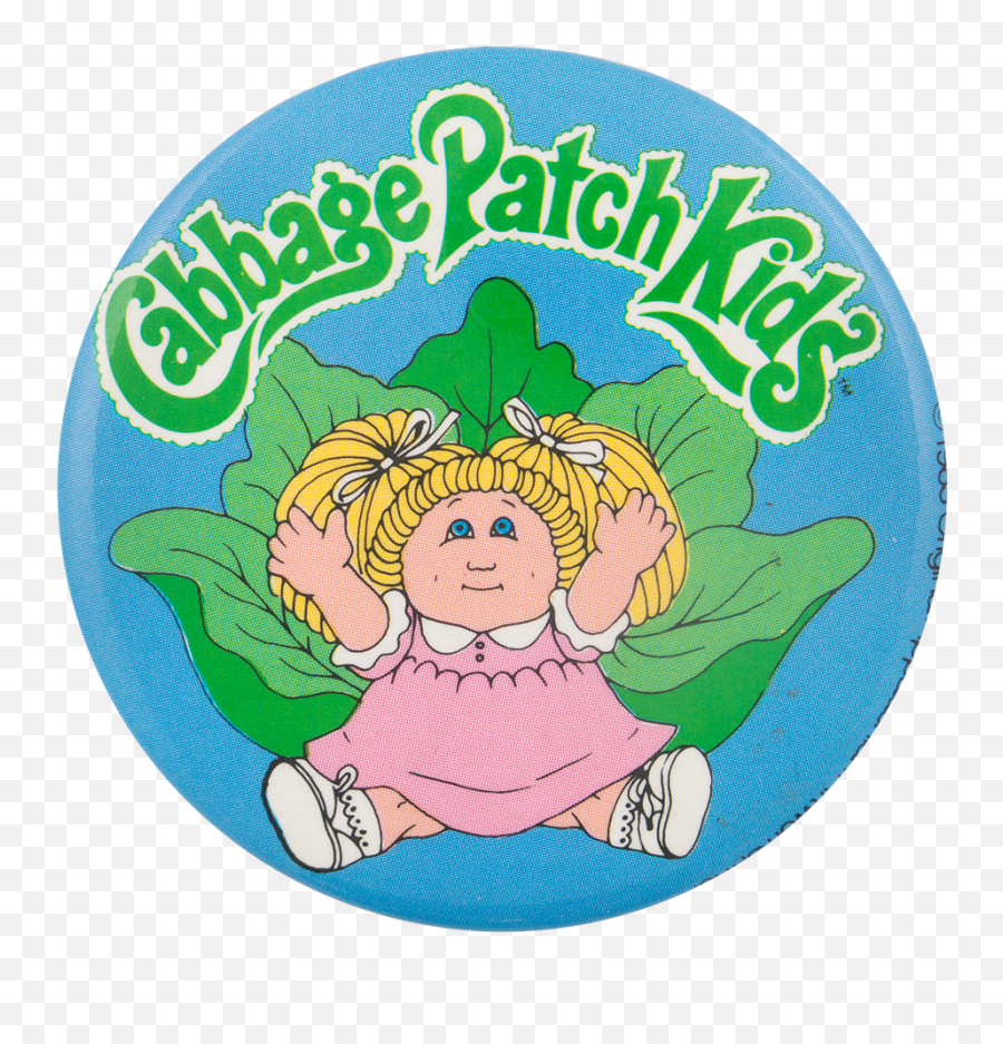 Cabage Patch Kids Blue Busy Beaver Button Museum - Fictional Character Png,Cabbage Patch Kids Logo
