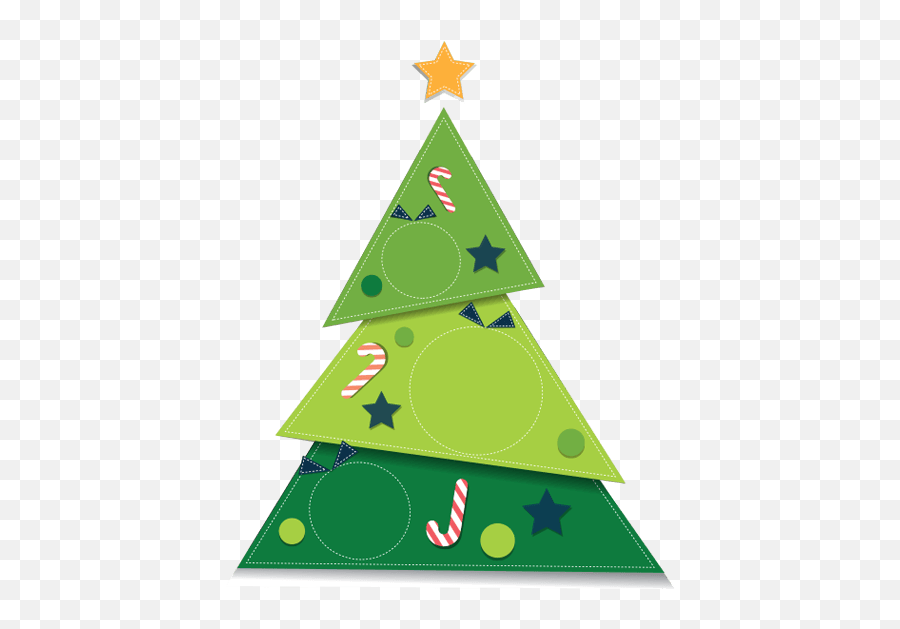 Navidad Unphu - Wizard Hat Outline Png,Arbol De Navidad Png