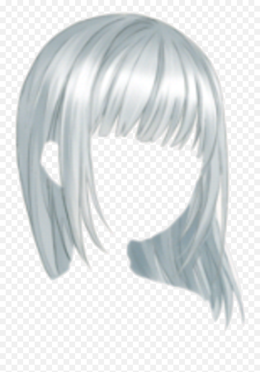 Hair Wig Png - Anime Hair Transparent Background,Anime Hair Transparent